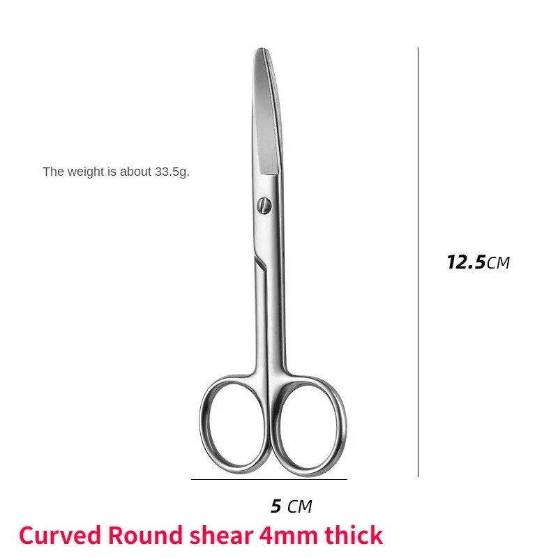 Upgraded Medical Surgical Scissors Steel Small Nail Tools Eyebrow Nose Hair Cut Manicure Makeup Professional Beauty Accessories
