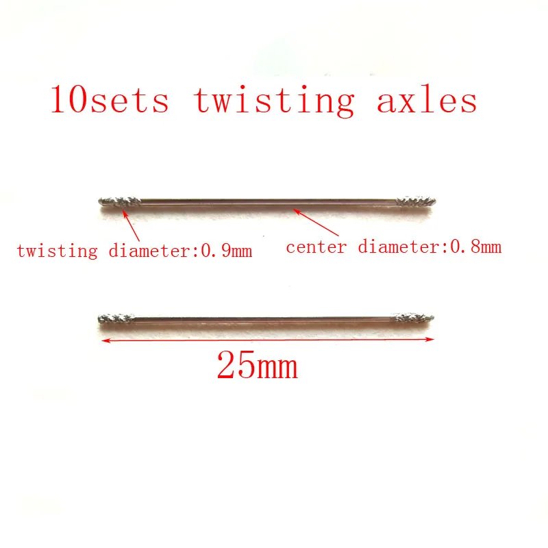 Alloy Hollow 1/64 Wheel Axles Rolling Easy Fixing Shafts/Knurled Iron Axle for  1:64 Mini Model Cars