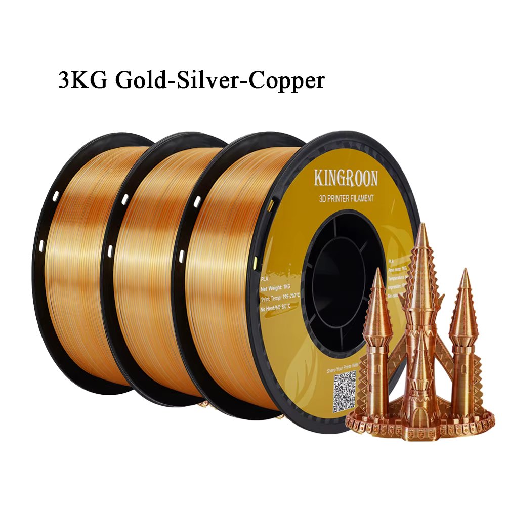 3kg Gold Silver Copp