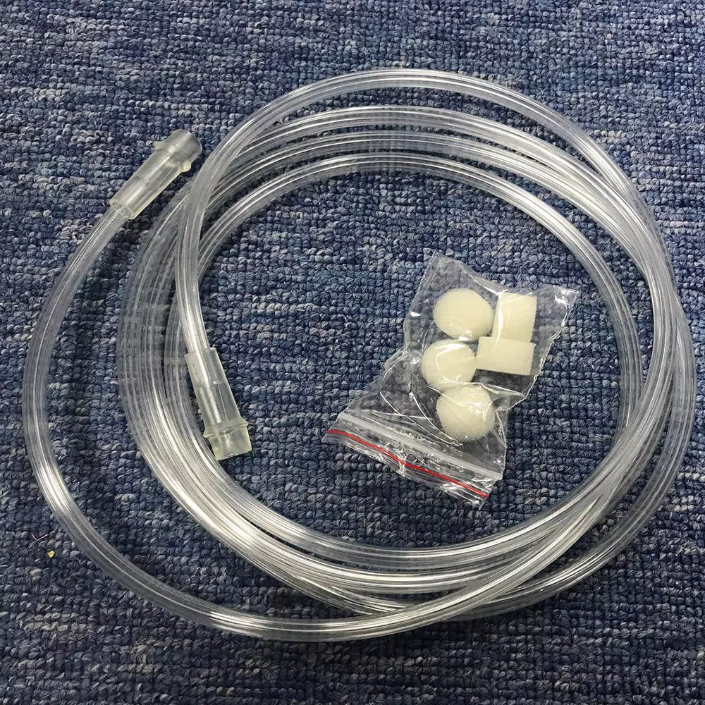 2m Hose Tube for Nebulizer Atomized Mouth Pipe Nose Air Compressor Nebulizer Bottle Tank Home Allergy Inhaler Tool Accessory