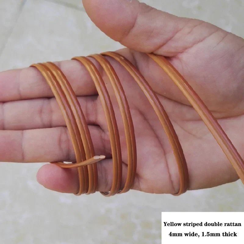 Yellow double rattan