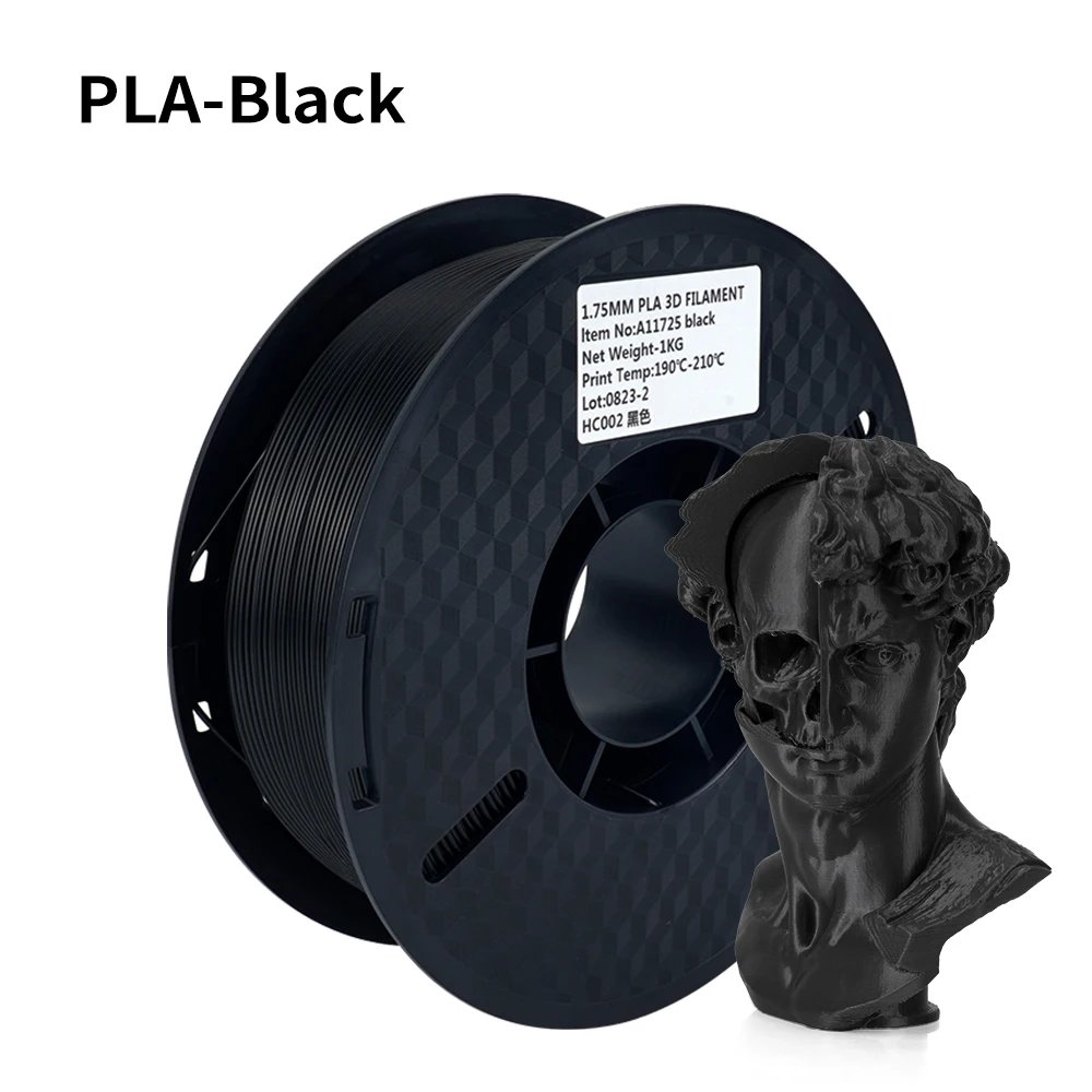 KINGROON 1KG PLA Filament 100% no bubble Plastic Pla 1.75mm 3D Printing Material for 3D Printers 3D Pens