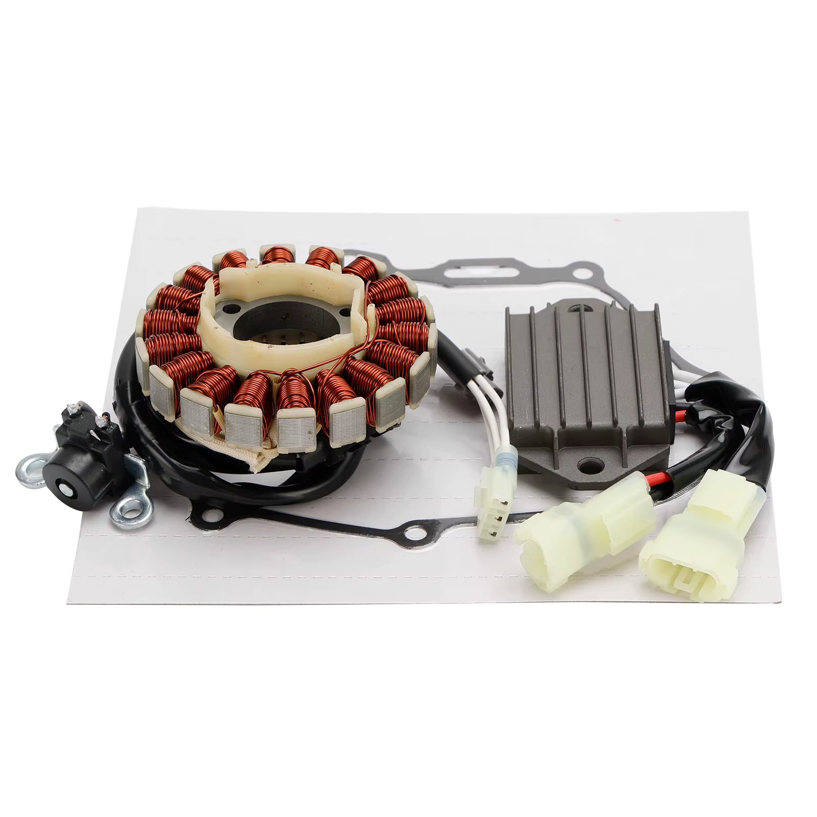 Artudatech STATOR GENERATOR REGULATOR RECTIFIER GASKET FOR YAMAHA WR450F YZ450FX 2016-2018