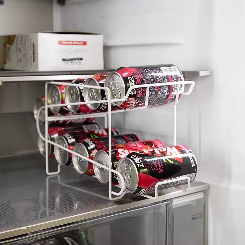 Kitchen storage cans beverage fridge maintenance tray beer beverage storage dispenser