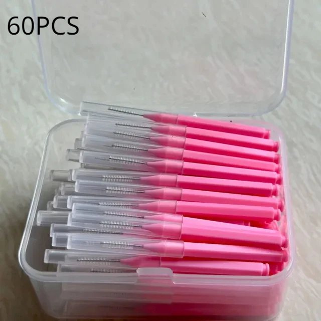 0.6 mm Pink 60pcs