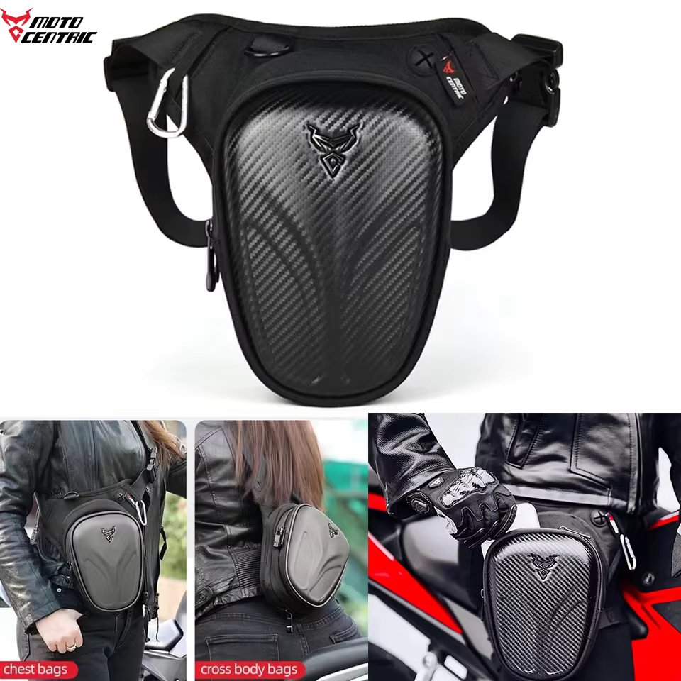Motorcycle Drop Leg Bag For Men Women Ride Cycling Casual Waist Bag Fanny Pack Travel Hiking Climbing Outdoor Pocket Waterproof