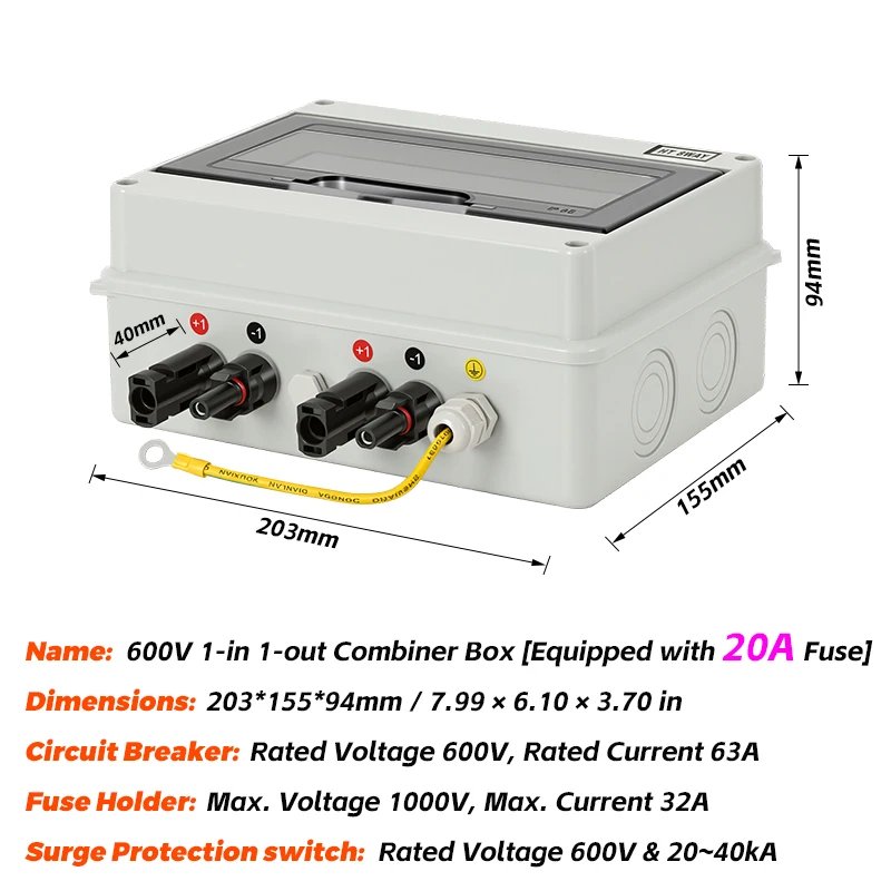 20A DC FUSE