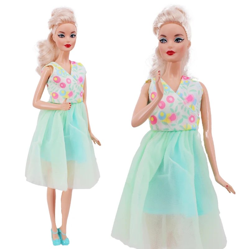 Doll Party Evening Dress Sequin Dress Dating Clothes Doll Accessories For 11.5Inch Barbis Dolls&Bjd Dolls,Toys For Girl's