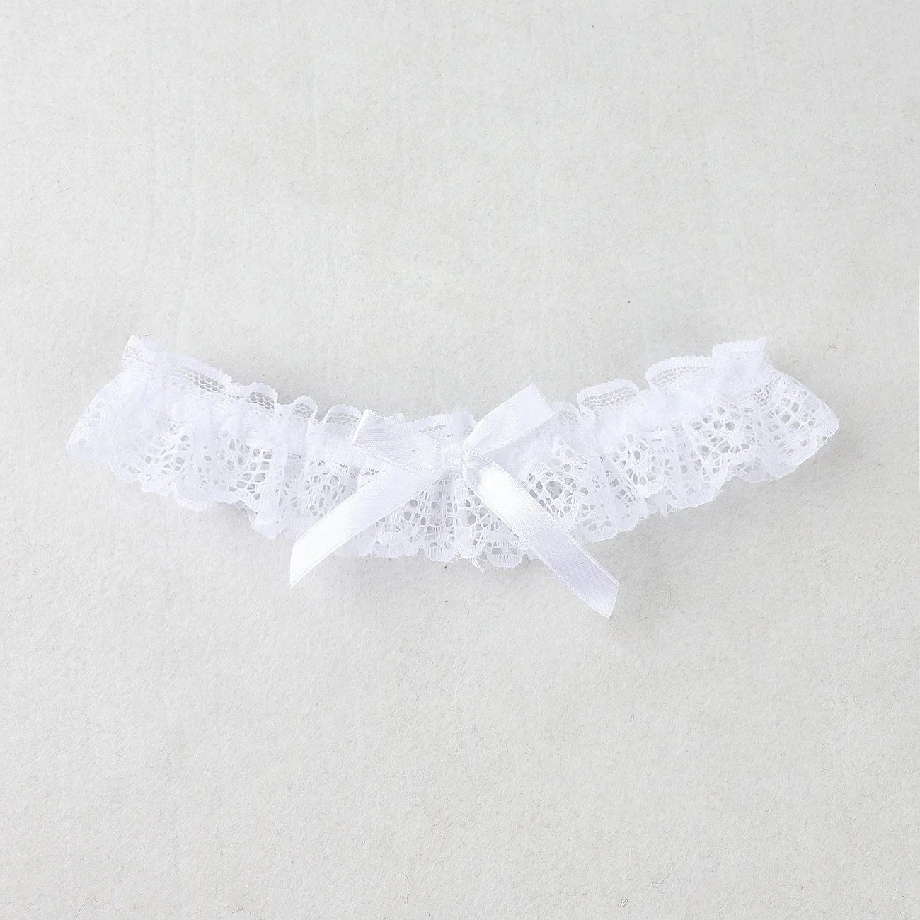 Women Sexy Bow Lace Choker Necklaces Torques Collar Floral Bowknot Wedding Party Cosplay Lolita Fashion Girls Elastic Neck Ring