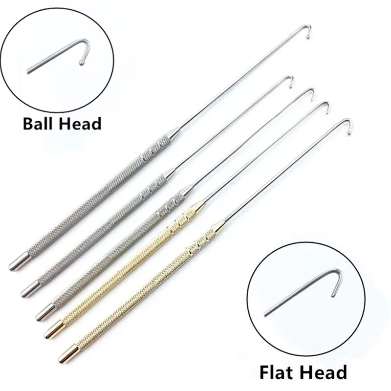 Uterine hook Animal Ovariectomy Spay Snook Dogs Cats Veterinary Pet Orthopedic Instruments