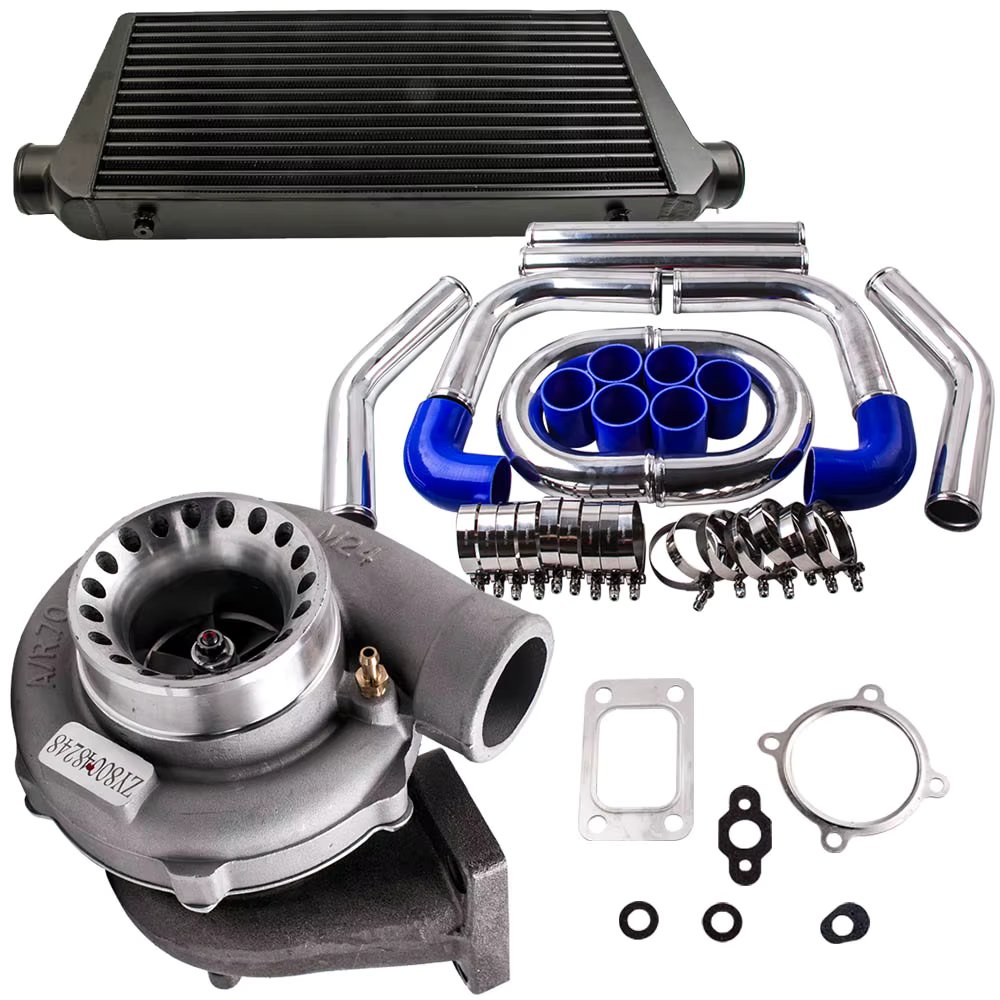 For Ford Falcon BA/BF XR6 FPV GT3582 Universal Turbo Turbocharger & 64mm Piping Kits & Intercooler 76