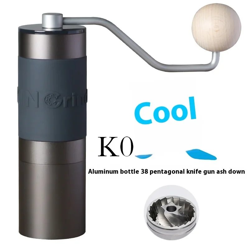 KinGrinder K0 K1 K2 K6 Coffee Bean Hand Grinders Pour Over Coffee Hand Mill Portable Home All-Metal bespoke Coffee grinder