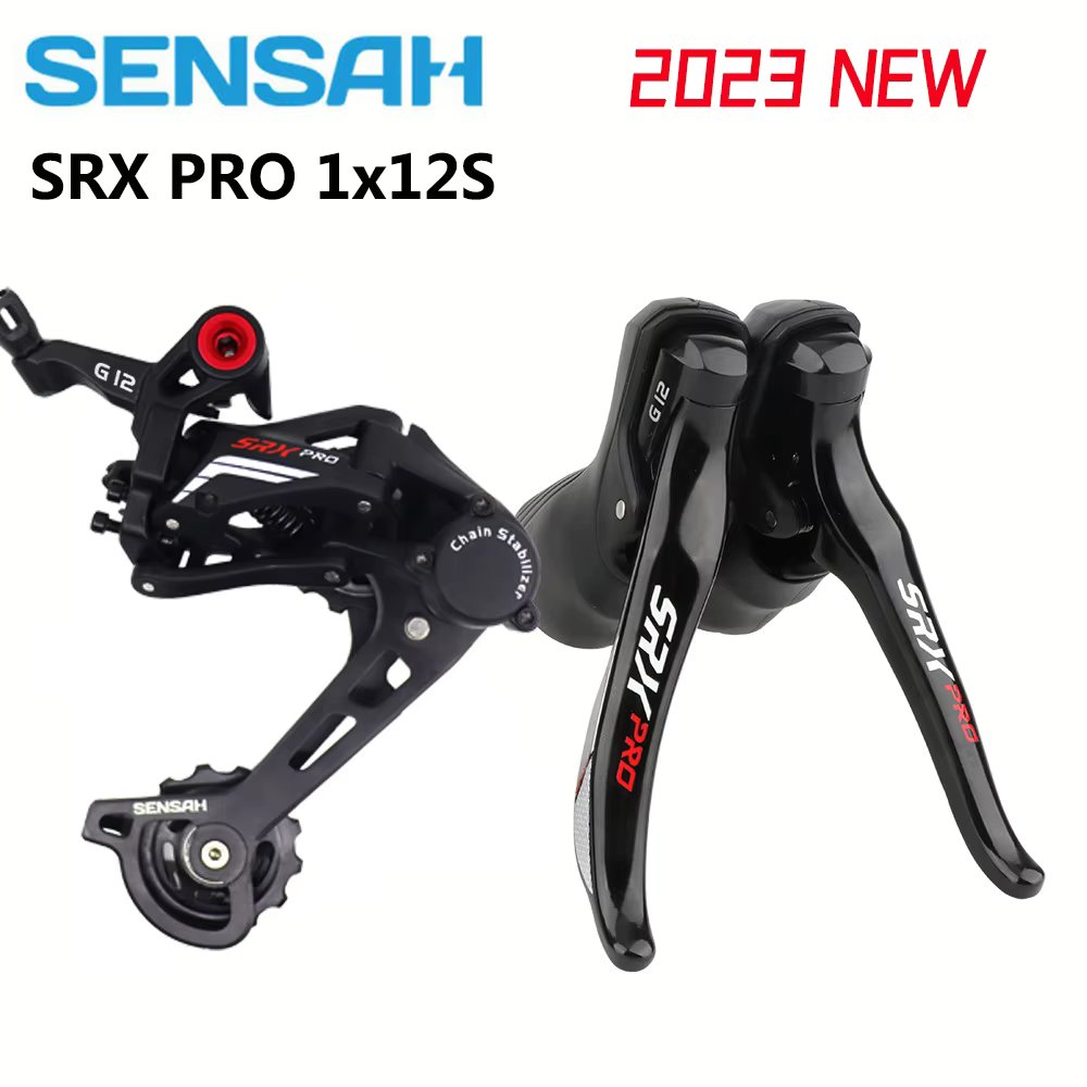 SENSAH SRX Pro 1*11/1*12 Speed Bike Shifters+Rear Derailleur Set For Gravel Road Bicycle Parts Set