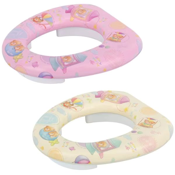 Tutupapa Bannyworld Baby Toilet Potty Seat Children Kids Portable Toilet Cover For Boys And Girls Baby Toilet Training Seat Soft Cushion Mat Children's Pot Non-slip Infant Potty Safe Seat with Armrest
