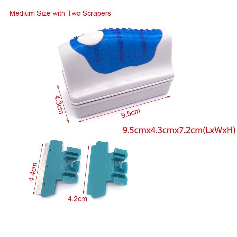 Medium with Scraper