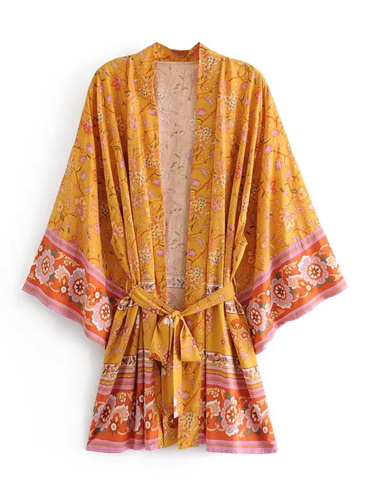 Orange Floral