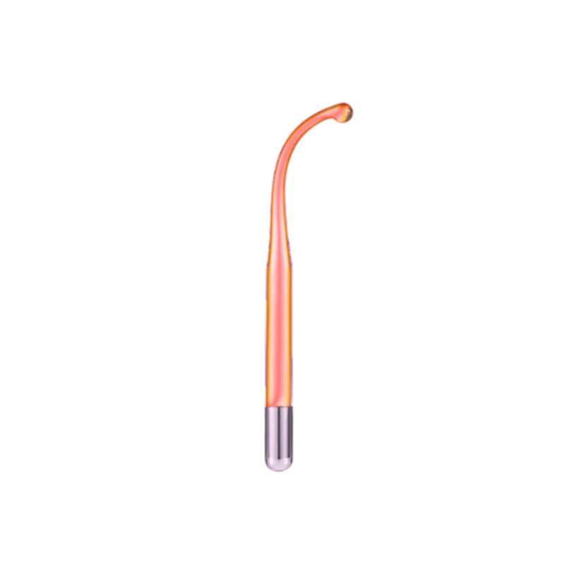 Replace HF Wand Spiral Electrode Glass Tube Argon Violet Ray Neon High Frequency Facial Machine Acne Skin Care Face Body Massage