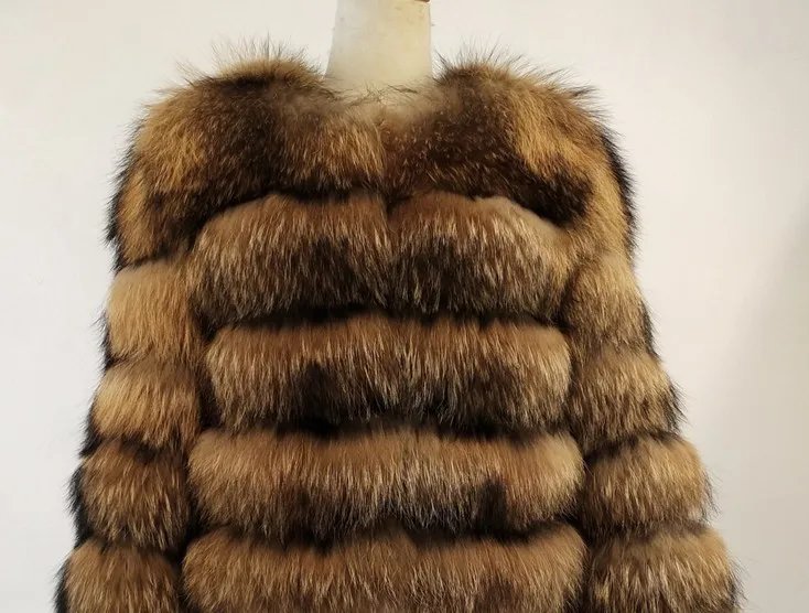 Raccoon fur