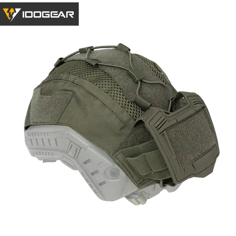 IDOGEAR Hunting Nylon Headwear Cover  For Maritime Hel-met with NVG Battery Pouch Hunting Accessories 3812