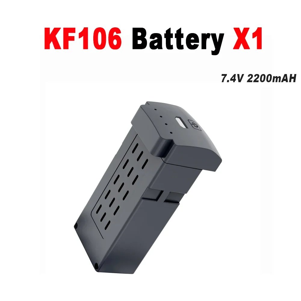 Original KF106 MAX Drone Battery 7.4V 2200mAh Battery For KF106 Camera Drone Battery Lipo Battery Accessories Parts