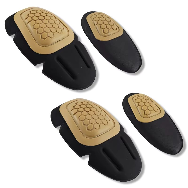 2024 New Tactical G4 Frog Suit Knee Pads Traning Elbow Support Paintball Airsoft Kneepad Interpolated Knee Protector Set
