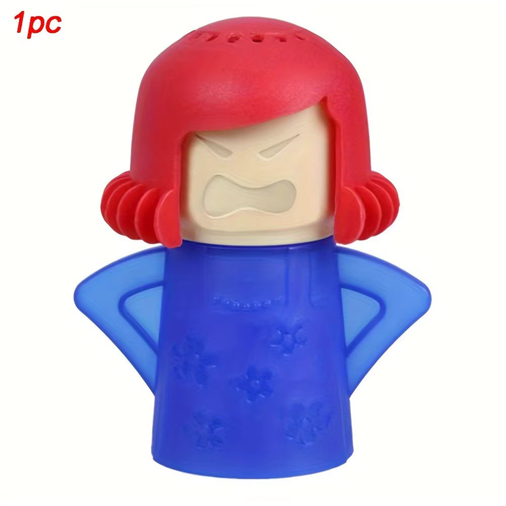 Angry Mama Oven Steam Microwave Cleaner Easily Remover Oil Dirt Fridge Deodorizer For Kitchen Cleaning Tool Useful Household