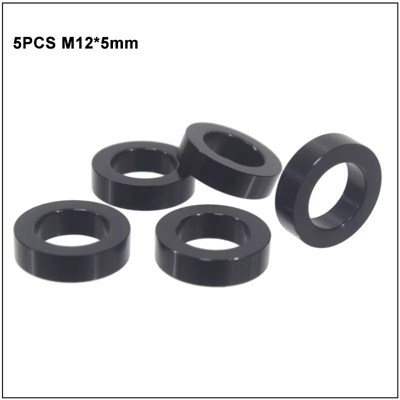 5Pcs M12x5mm Flat