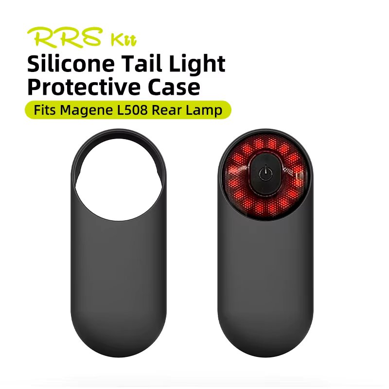 RRSKIT For Magene L508 Tail Light Silicone Tail Light Case Waterproof And Crash-proof Silicone Tail Light Protective Cover