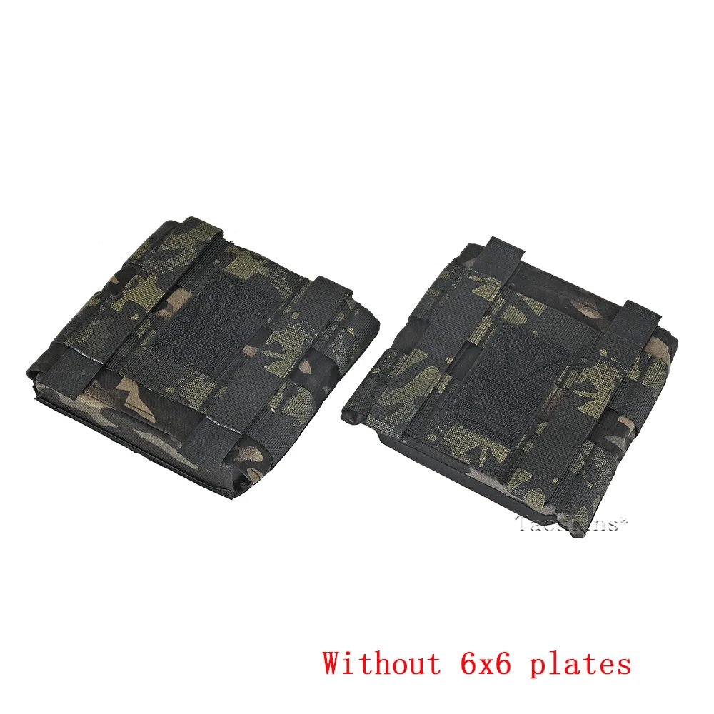 JPC 6x6 Ultralight Side Plate Pouch Side Armor Carrier Pouch EVA Pad Sundry Bag Maritime Skeletal Cummerbund AVS Hunting Vest