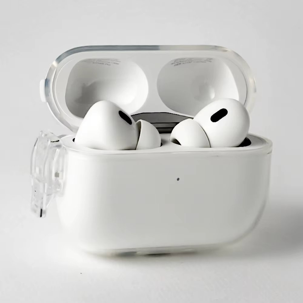 [On the day][BEST] AirPod Pro/Pro 2 Case Clover Jelly Transparent Airlock