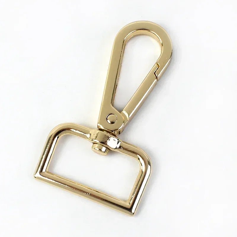 10/30Pcs 20-50mm Metal Buckles Swivel Lobster Clasp Bags Strap Buckle Carabiner Snap Hook Belt Trigger Clip Hardware Accessories