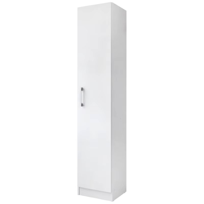 White Color 35x170 Cm High Flip Door Multi-purpose Auxiliary Cabinet