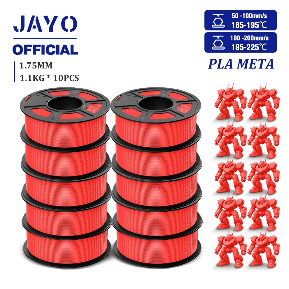 PLAMT C-Red 10pcs