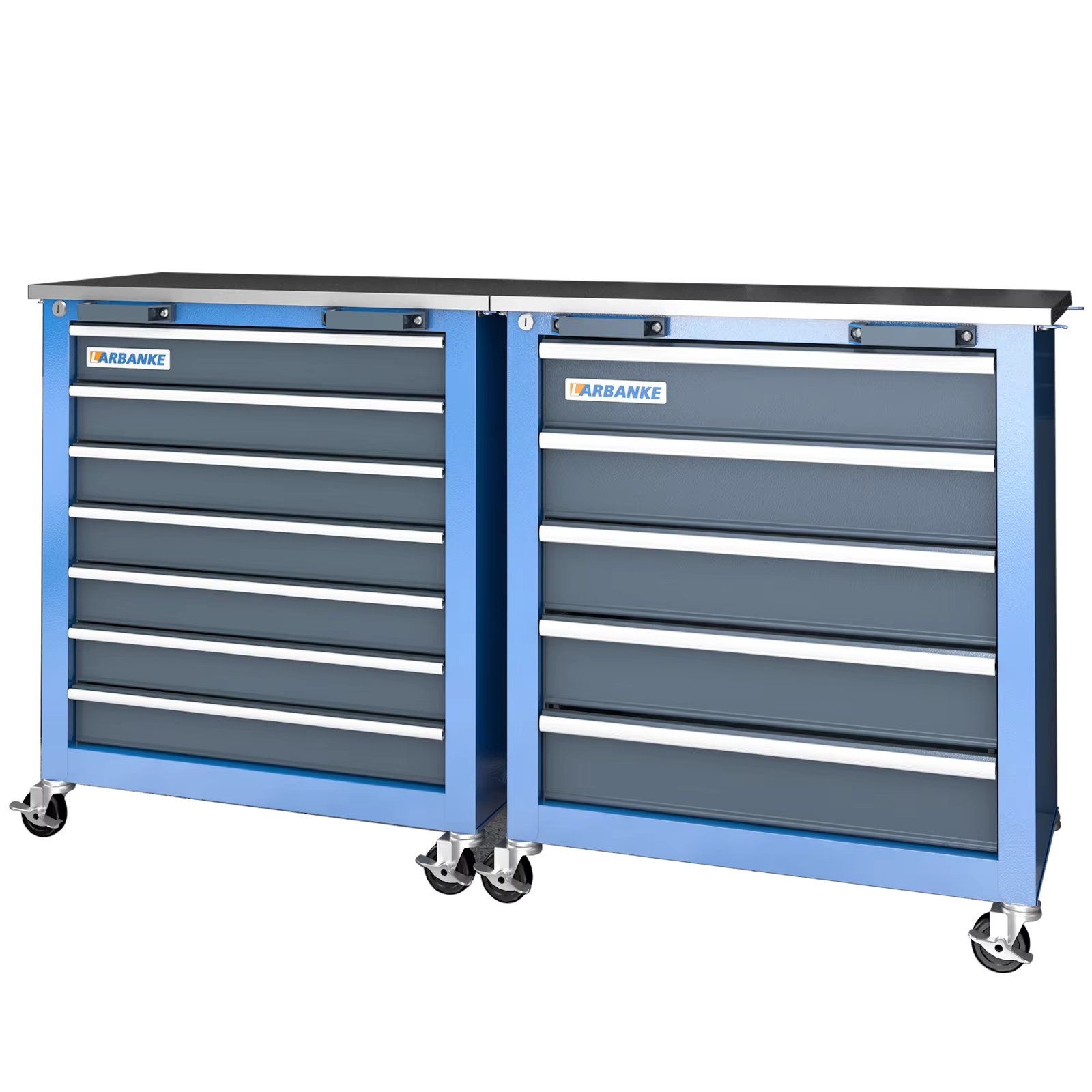 Combination Tool Cabinet,3 Different Types of Tool Cabinets with Connecting Buckle:5-Drawer/7-Drawer