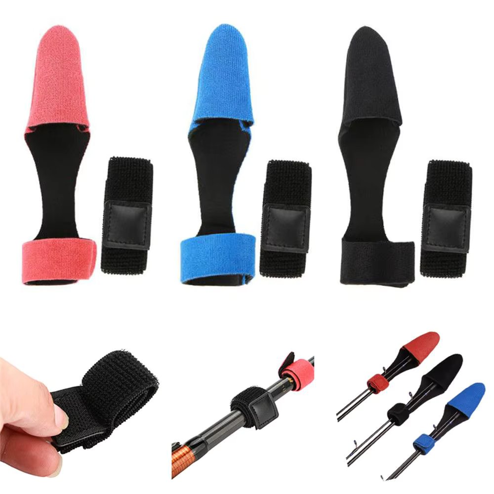 Fishing Rod Tip Covers And Rod Tie Truss Cane Reusable Sleeves Pole Glove Protector Case Fishing Tools Neoprene Fastener Straps