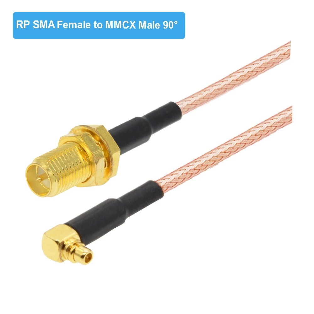 RP SMA F to MMCX M90