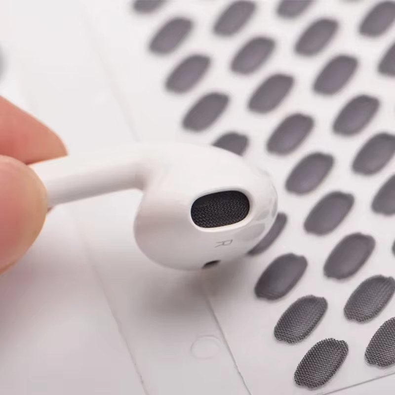 For Apple AirPods Dust Proof Filter Metal Dust Mesh Net Sticker for Airpods 2 Apple Wired Earphone 5 6 Accessories Cleaner Brush