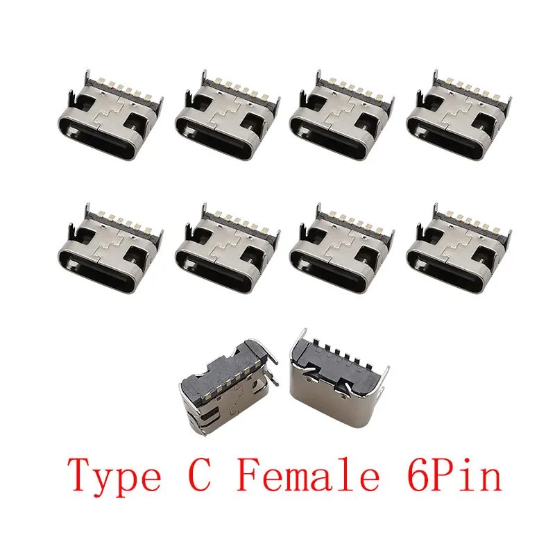 6Pin Vertically