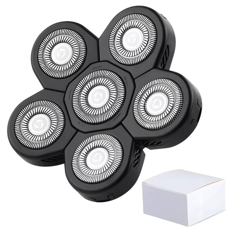 6 Blades Head Black