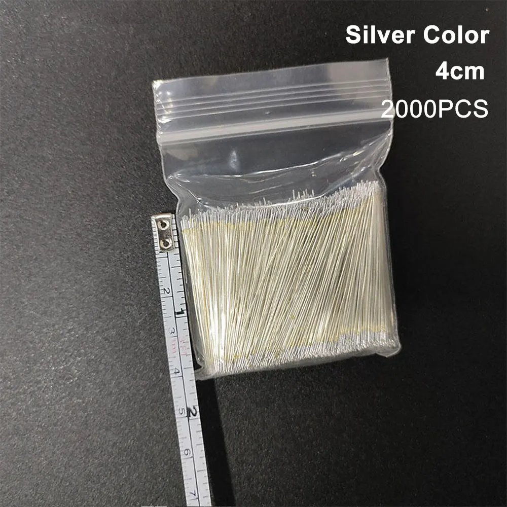 2000PCS Silver 4cm