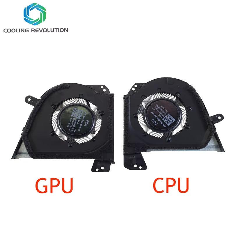 Laptop CPU GPU Cooling Fan DC12V 0.6A 4-Pin For ASUS GU603VV 13NR0BL0T06011 13NR0BL0T07011