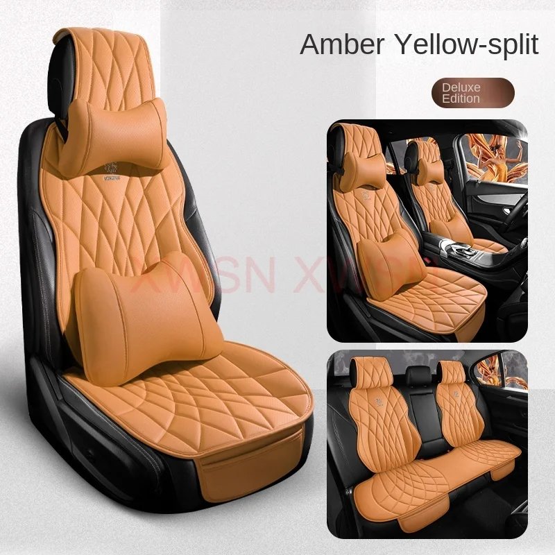Yellow 5 Seat Pillow