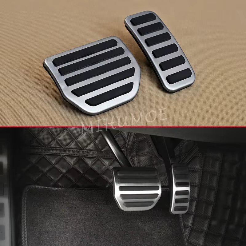 For 2010-2016 Land Range Rover Sport Discovery 4 LR4 Non-Slip Steel Brake Gas Pedal Covers Kit Accessories