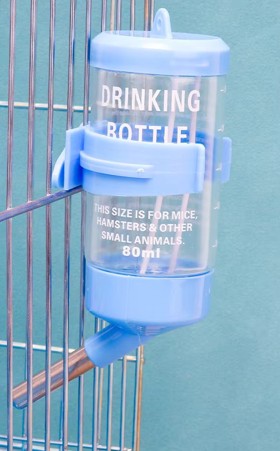 Plastic Hamster Drinker Water Bottle Dispenser Feeder Hanging Guinea Pig Squirrel Rabbit Drinking Bottle Pet Drinking Fountain