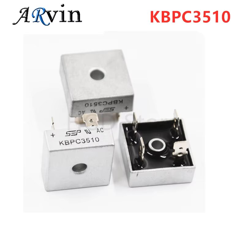 2PCS KBPC3510 35A 1000V Diode Bridge Rectifier