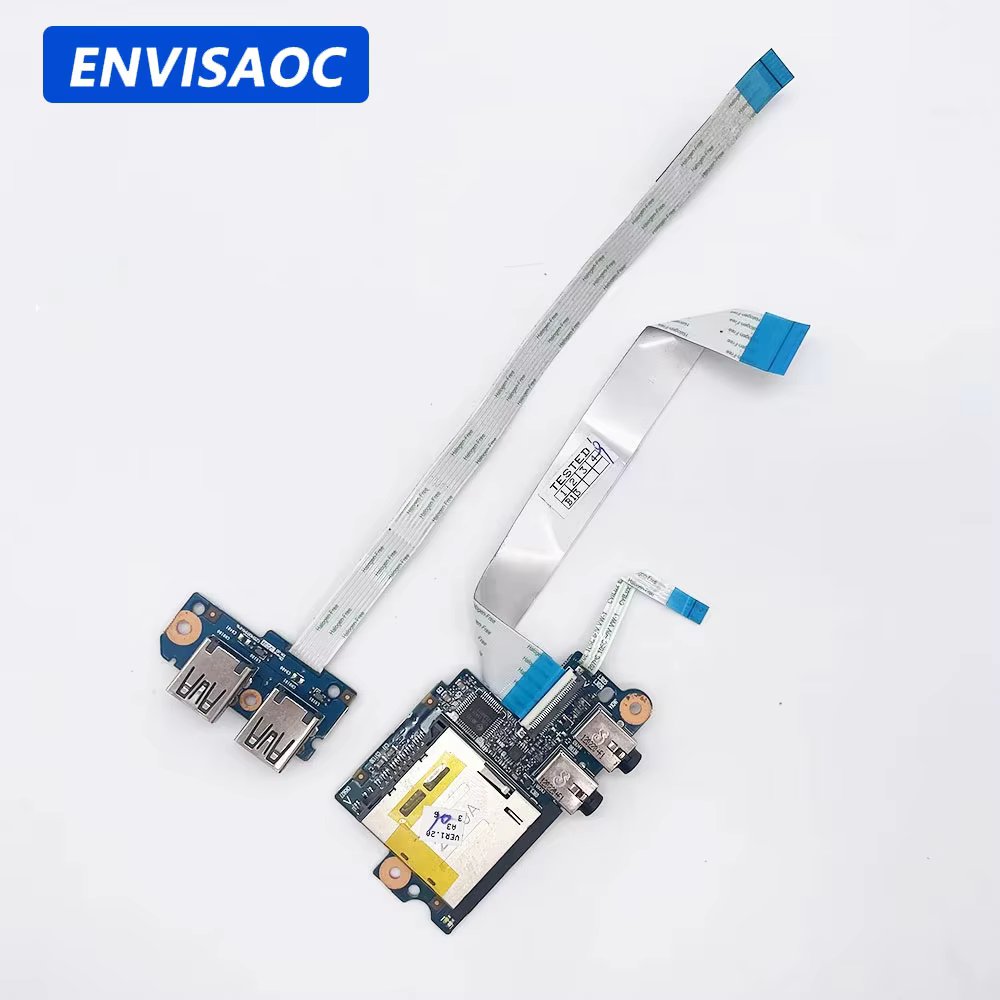 For HP Probook 4530S 4535S 4540S 4730S 4430S 4330S laptop Card reader Audio headphone USB Jack board 6050A2411401 6050A2410701