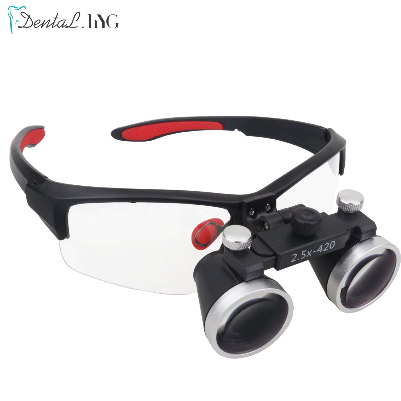 Dentistry Binocular Magnifier 2.5X 3.5X Ultra-lightweight Optical Loupes 320-420mm Magnifying Glass for Dental Surgery Tools