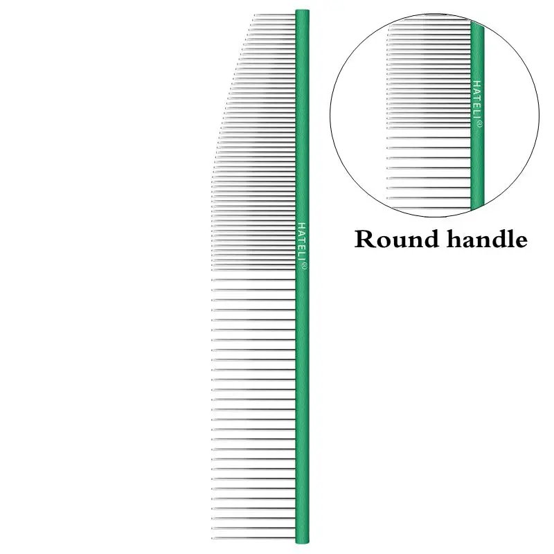 Green round handle