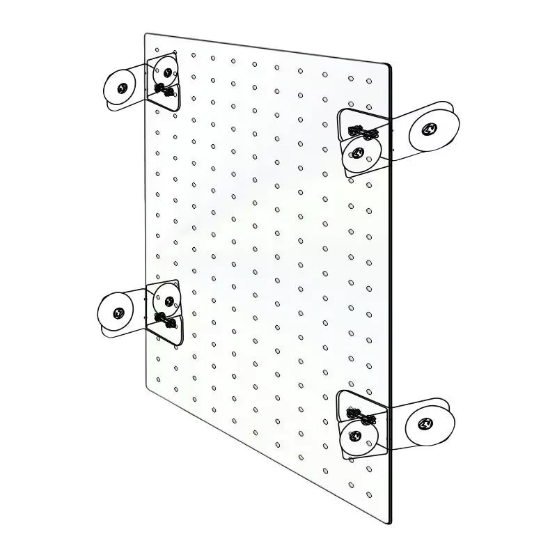 Bendable Bulkhead Fitting Fish Tank Isolation Plate Freely Cut Upper and Lower Compartment Cover Net Baffle Aquarium Accessories