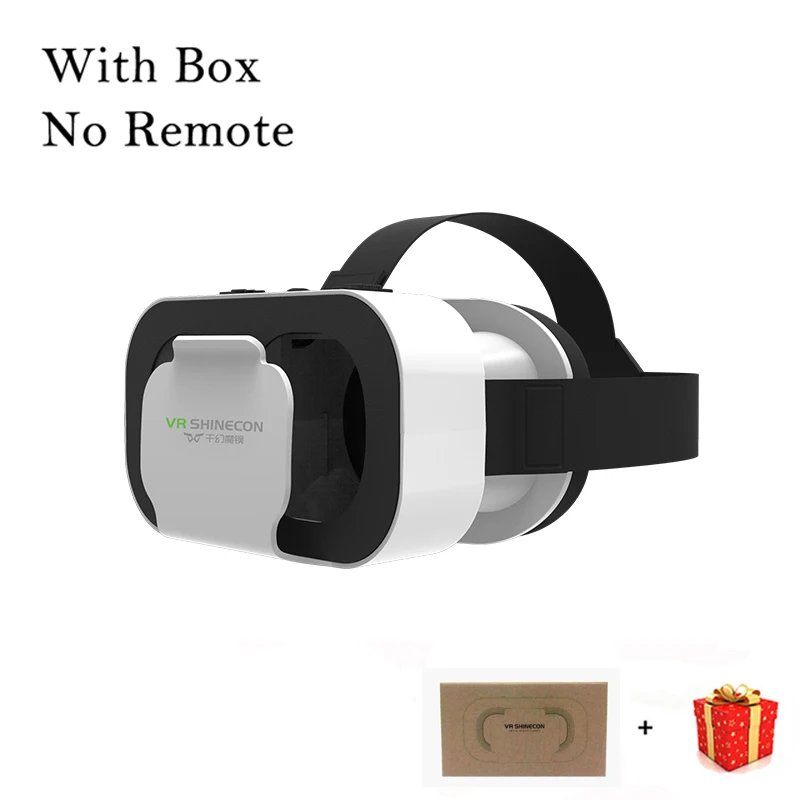 3D Viar Phone Virtual Reality VR Glasses Headset Helmet Devices Smart Lenses Goggles For Smartphones Cell With Controller Hedset